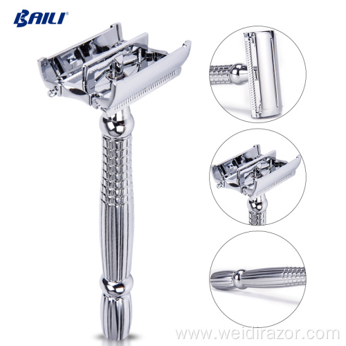 butterfly stainless safety razor shaving stands from